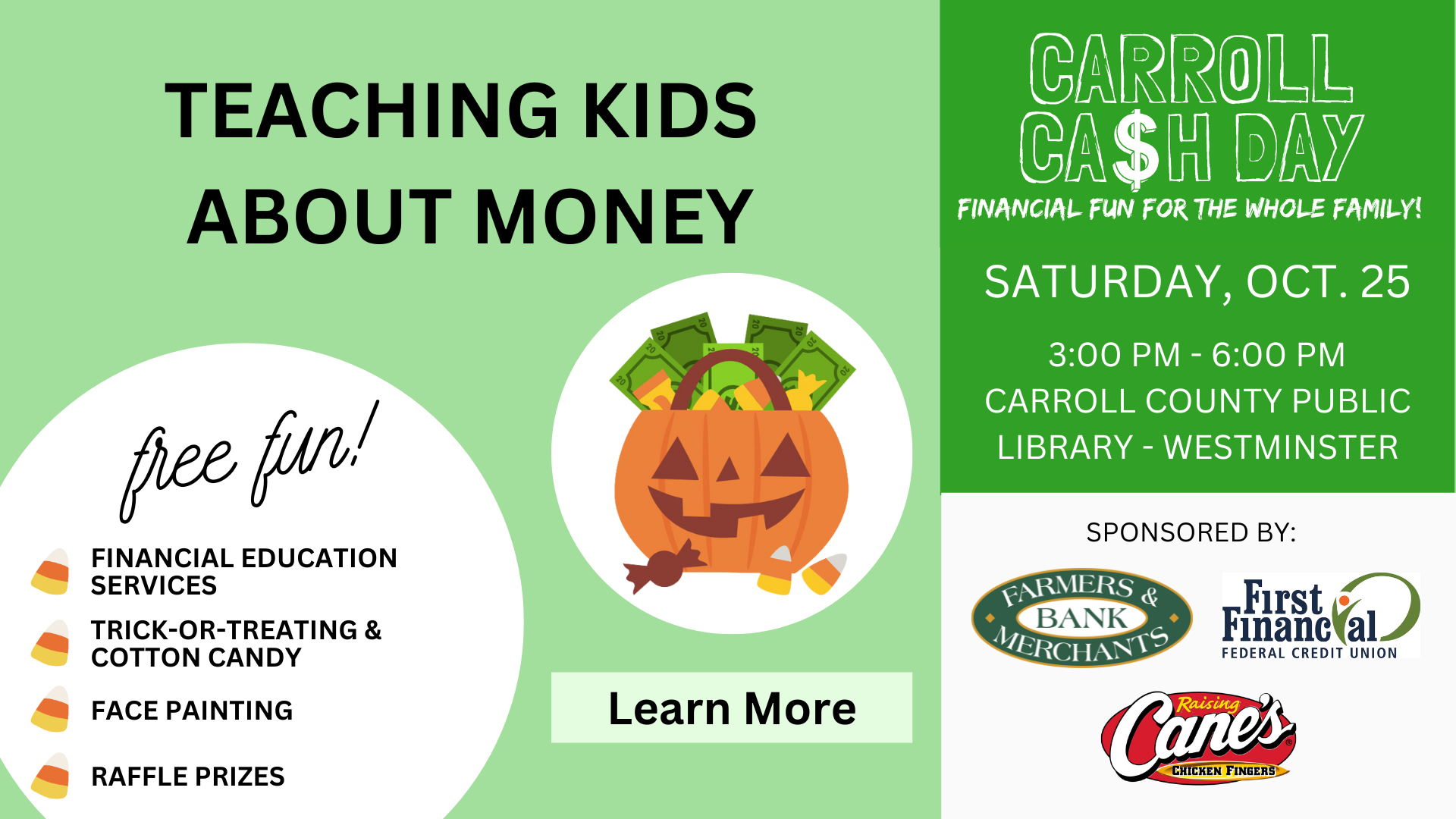 Fall Carroll Cash day